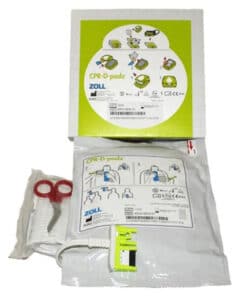 Zoll AED Plus, Elektroder vuxen