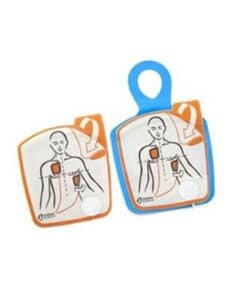 Cardiac Science Powerheart AED G5, Elektroder vuxen