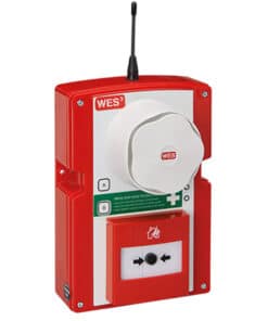 Larmknapp med sirén, 160*235*60mm