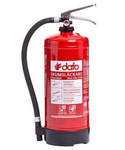 Brandsläckare skum 6 liter högeffektskum i premix SU 6 PX