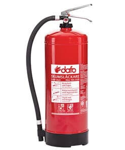 Brandsläckare skum 9 liter högeffektskum i premix SU 9 PX